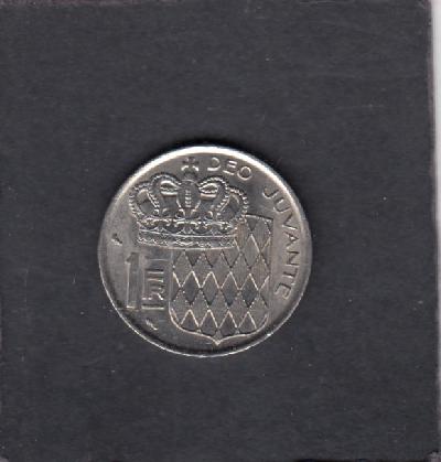 Beschrijving: 1 Franc RAINIER III  